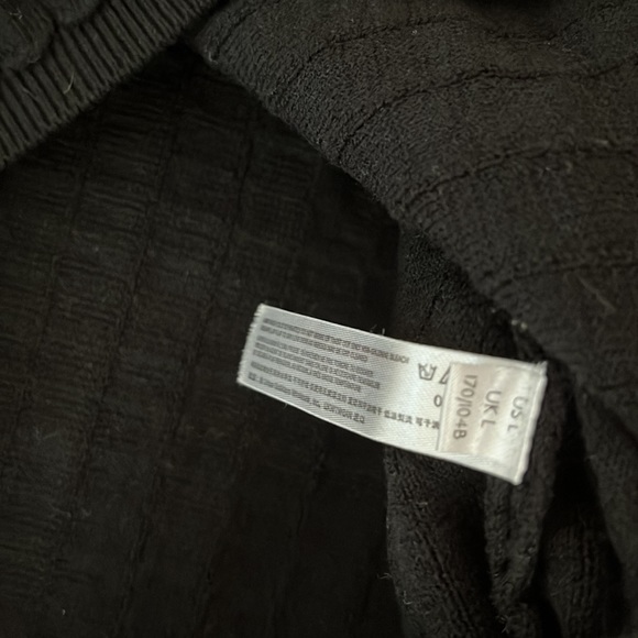 FP Beach Short n Sweet Sweater Dress Black, SIZE LARGE NEW. 0203 - Picture 8 of 8